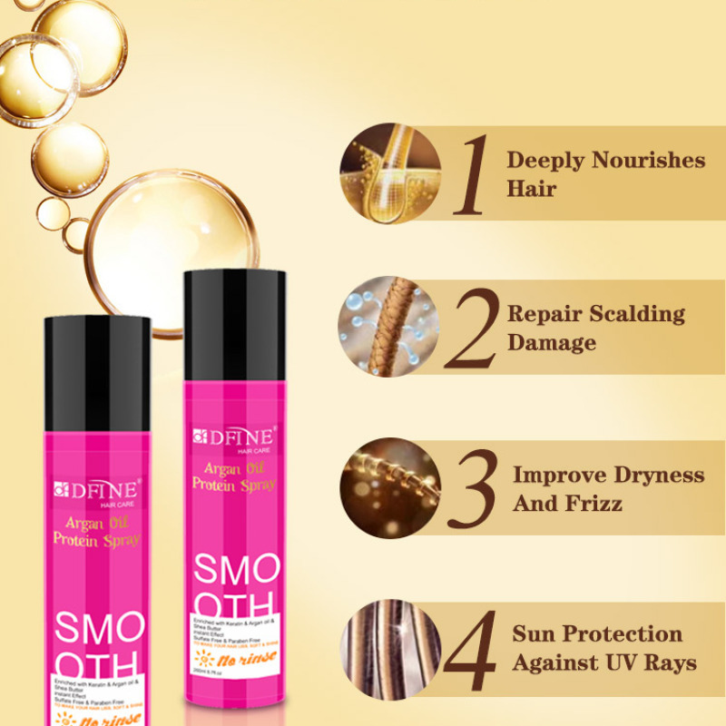 Argan oil protein spray