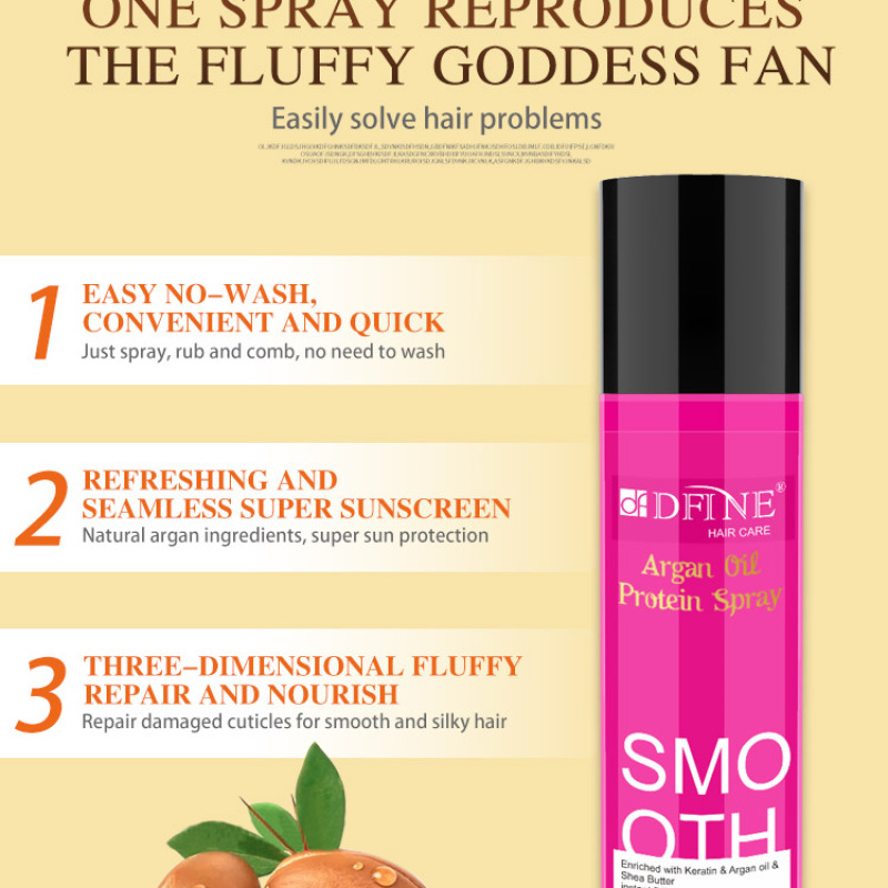 Argan oil protein spray