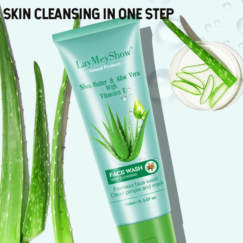 Aloe vera facial cleanser